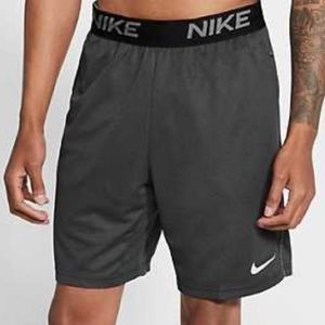 Grey/Black Nike dry fit shorts, 7inch inseam